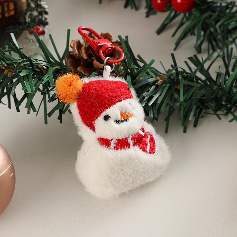 Рождественский Мультяшный Плюшевый Брелок-Подвеска - Милый Подарок