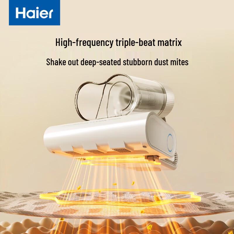 Haier WhiteChoc UV Bed Mite Vacuum Cleaner