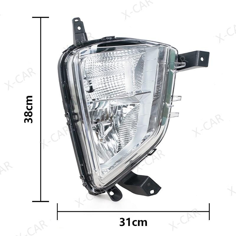 Front Bumper Fog Light Trun Singal Lamp Without Bulb For Mitsubishi Eclipse Cross 2017 2018 Foglamp