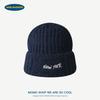 Soft waxy wool hat, thin and small face, knitted hat, big head circumference, warm and cold protection in autumn and winter, ear cover, cold hat for