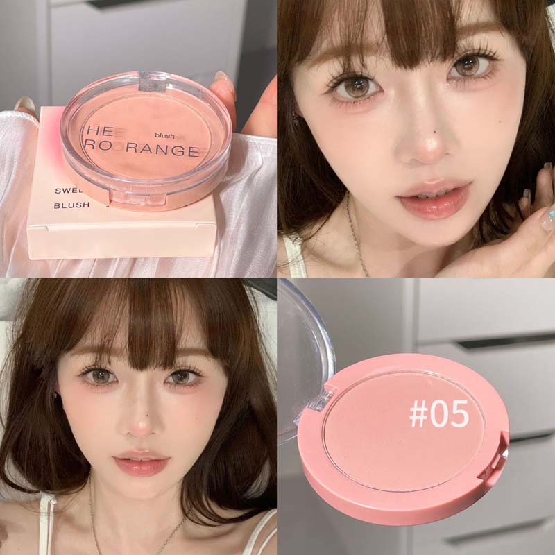 HERORANGE Puderrouge natürliche matte Farbe geringe Sättigung Nude Koreanisch rein sexy neues Puderrouge