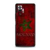 Morocco Flag Passport Phone Case For Xiaomi Redmi Note 14 13 5G 10 11 12 Pro Plus 4G 14C 13C 12C 10C Black Cover