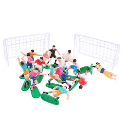 Fußballspiel Kinderspielzeug Feier Tor Tor Gebäck Kunst Geburtstag Cupcake Topper