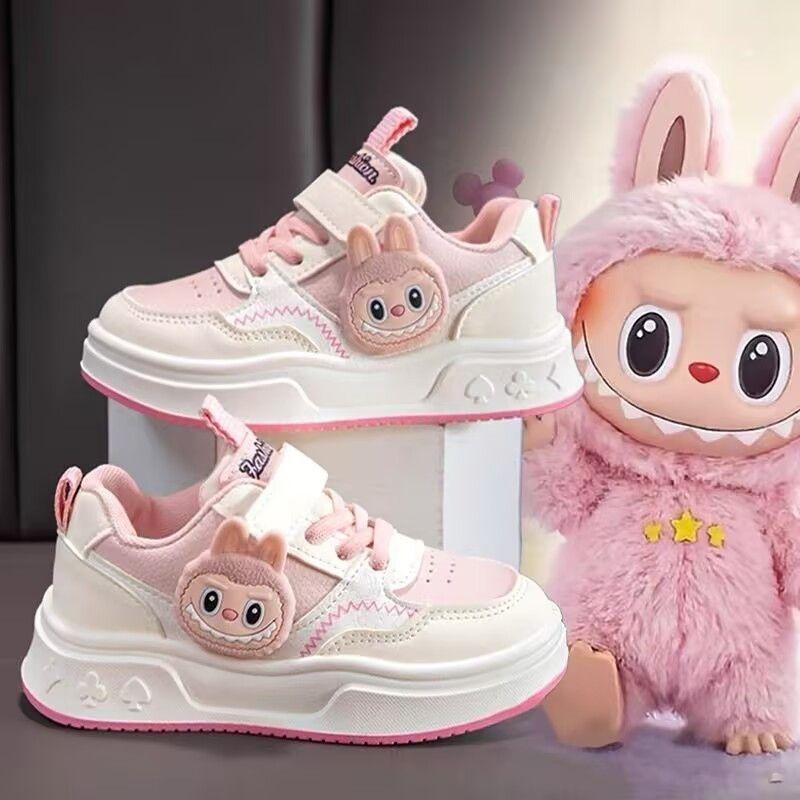 Girls' Fashionable Sports Shoes, Autumn Children's Lightweight Anti-slip Board Shoes