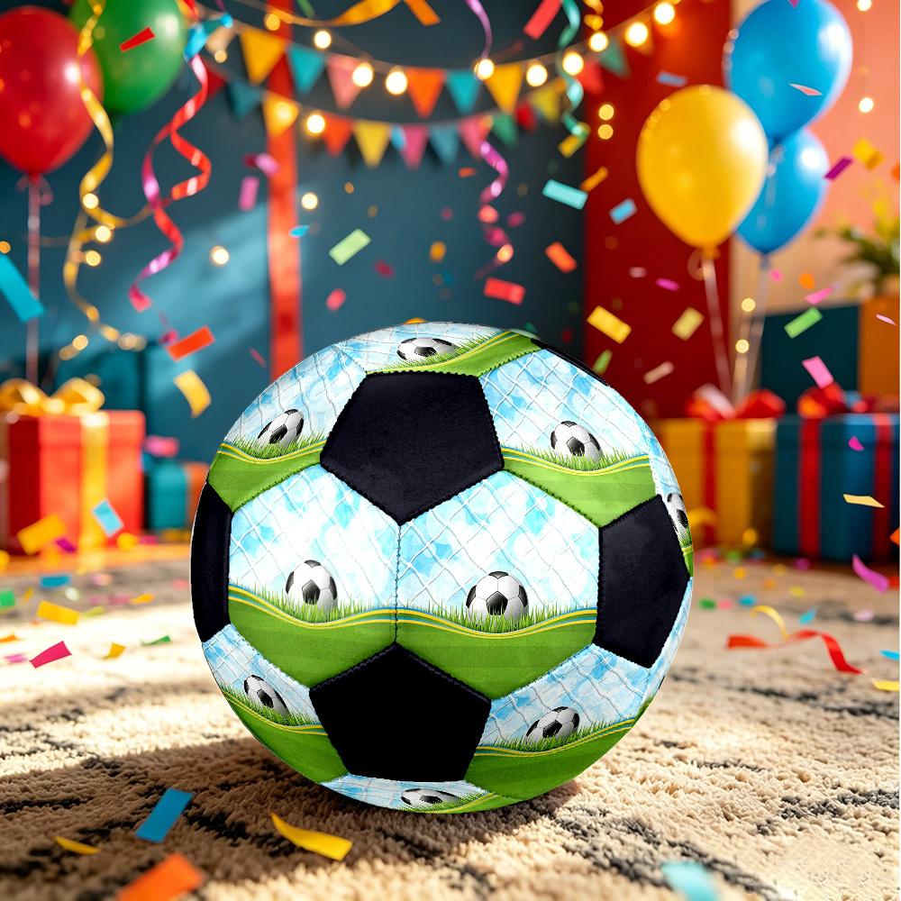 1pc Soccer Goal Celebration Lightweight PVC Training Soccer Ball, Size 5, Suitable for Indoor and Outdoor TrainingGift y60310 Size 5
