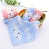 Cute Soft Dog Cartoon Infant Cotton Baby Towel Hand Towel Handkerchief