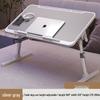 Foldable Adjustable Bedside & Laptop Desk for Dorm Study