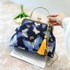 Chinesischer Stil Muschel Taschen Kette Damen Schulter Crossbody Handtaschen Vintage Ein Schulter Antiker Stil Mit Cheongsam Tasche