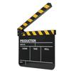 30x25CM Ciak in Acrilico Regista Professionale Film Azione Ciak Strumento per Fotografia