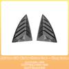 Heenvn For Tesla Model 3/Y Juniper Rear Car Window Shutter Cover ABS Louver Side Vent Trim Anti-Scratch Triangle Accessories