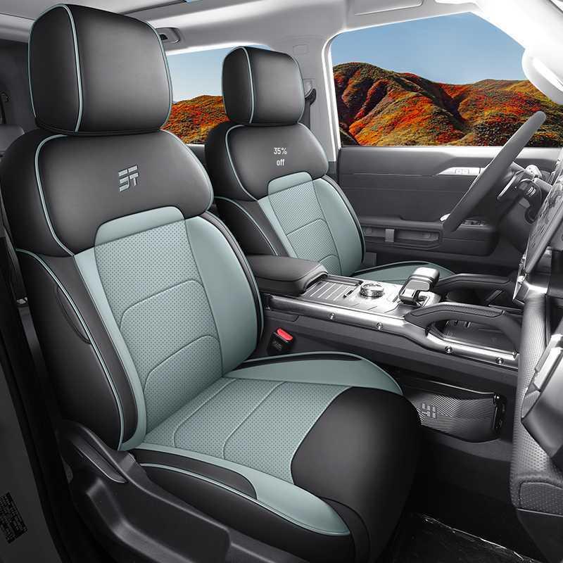 Jetour Shanhai T2 2026 Universal Leather Seat Cushion - Full Coverage for All Seasons