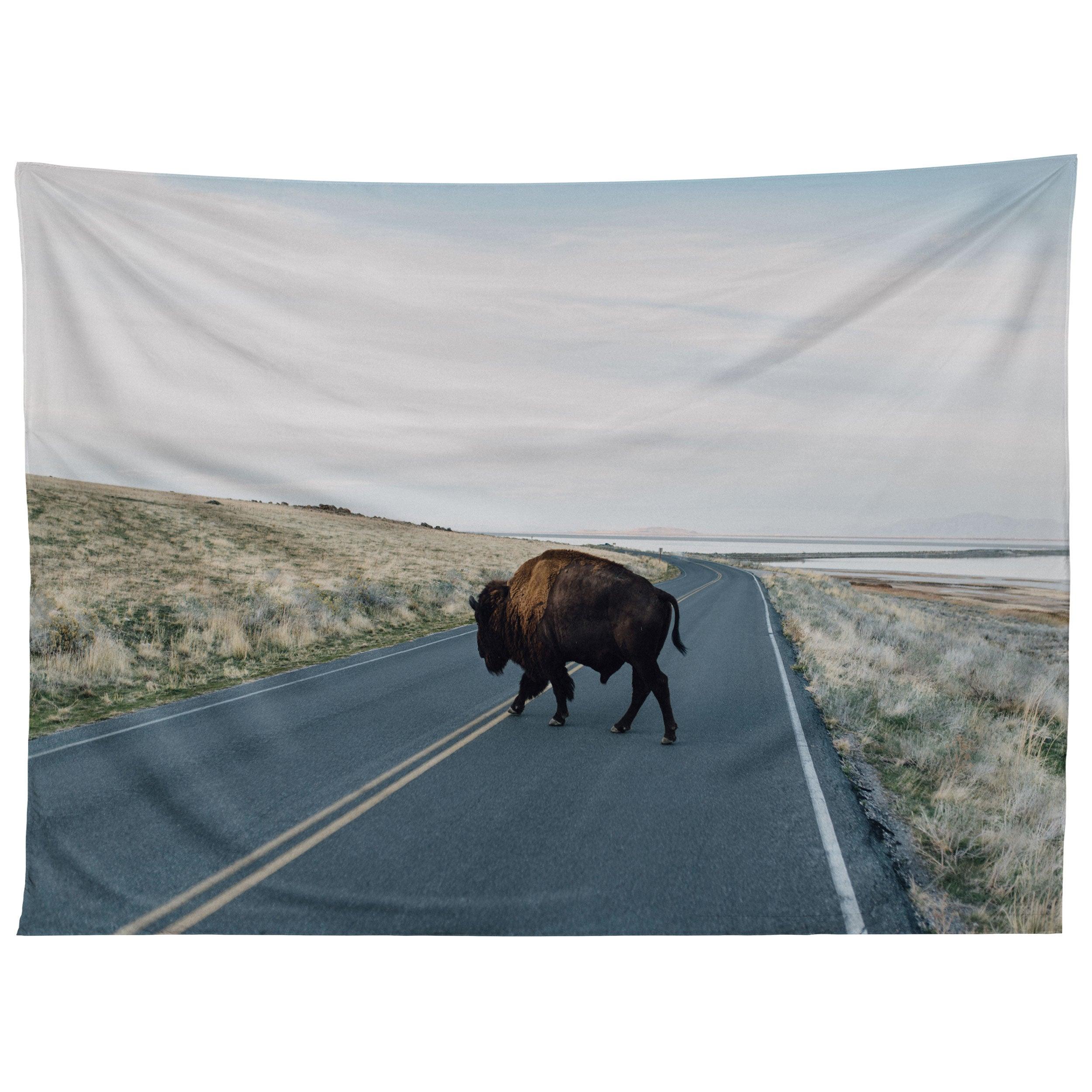 BUFFALO BILL tapestry 75x100