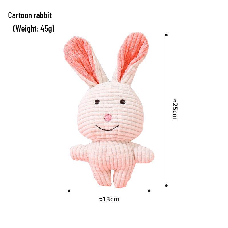 Durable Cartoon Elephant Teething Toy for Pets