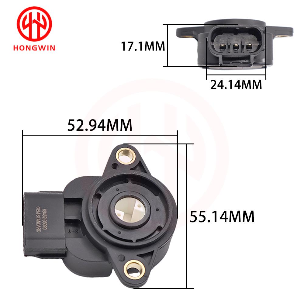 89452-35020 8945235020 Throttle Position Sensor Fits T-oyota Tacoma C-orolla 4Runner 4 Runner Tundra