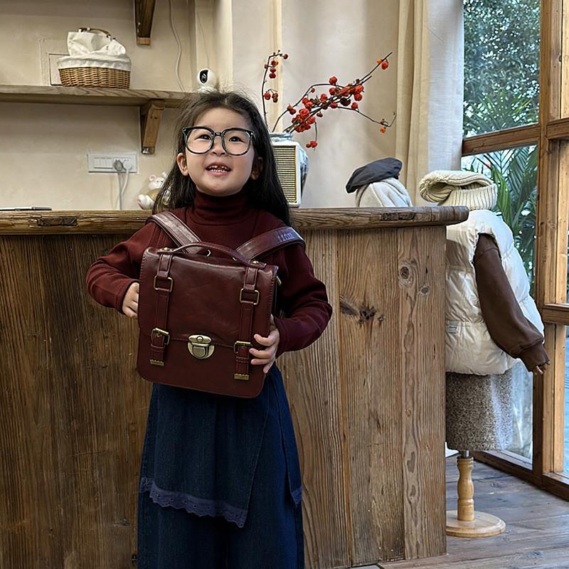 Classic School British Style Unisex Backpack Spacious And Stylish For Students Little