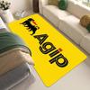 A-Agip E-Eni Racing Car Bathroom Mat Kids Room Bedroom Decoration Balcony Anti-Slip Doormat Living Room Welcome Rug