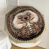 Adorable Hedgehog Print Umbrella: Automatic Opening & Closing, Outdoor Protection, Lightweight and Durable Travel Accessory 109