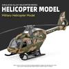 1/64 Scale Military Helicopter Alloy Toy Model with Retroactive Motion, Sound & Light Effects - Ideal for Kids' Play & Collectio