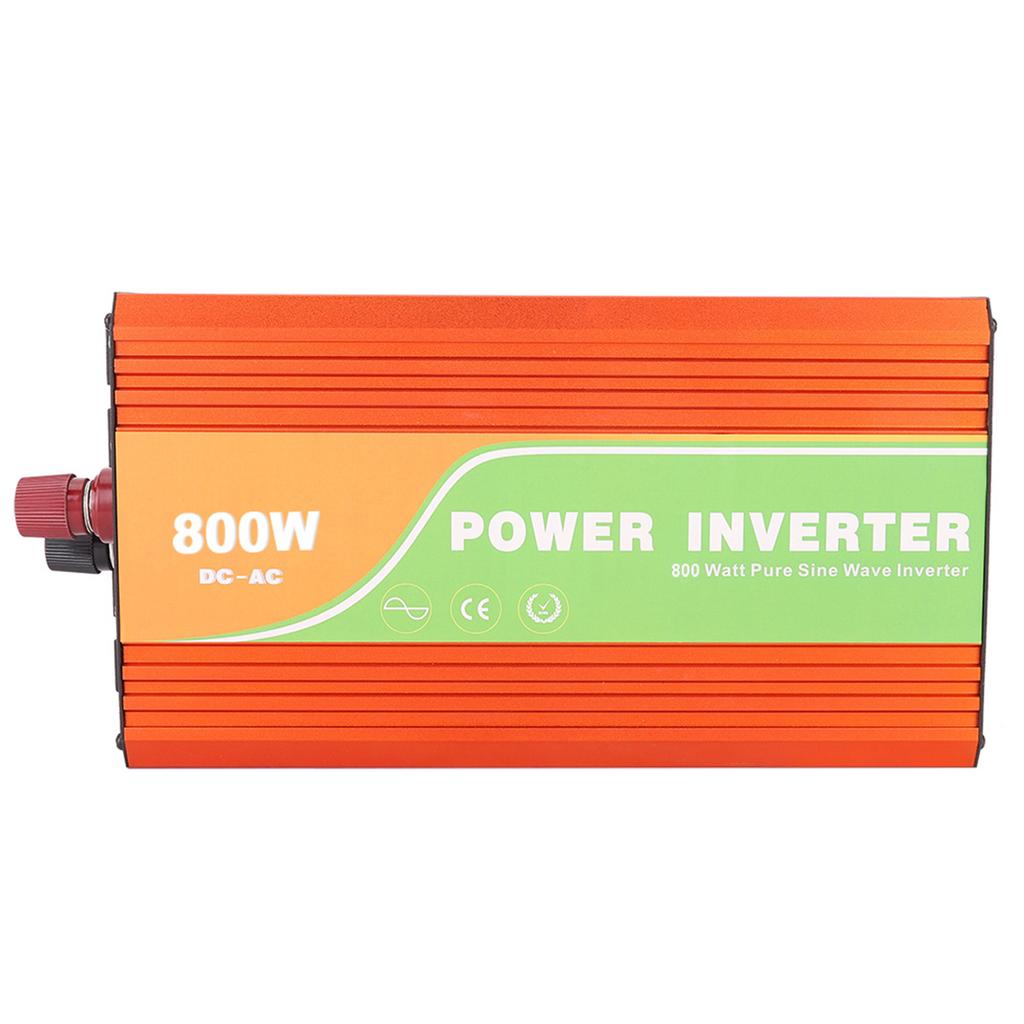 800W High Frequency Pure Sine Wave Car Solar Power Inverter 220V Output Voltage