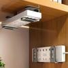 2pcs Home Router Storage Box Wall Artifact Set-top Box Wall-mounted Fixture Support Bracket Wifi Placement Rack For Living Room