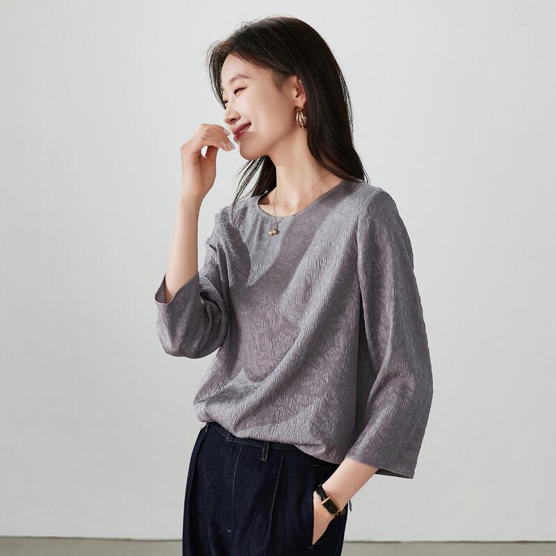 SOFSIL Women s Mulberry Silk 3/4 Sleeve Blouse XL