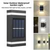 Super Bright Solar LED Light Waterproof Wall Mount Lamp Wall Washer Light  Interior Decoration