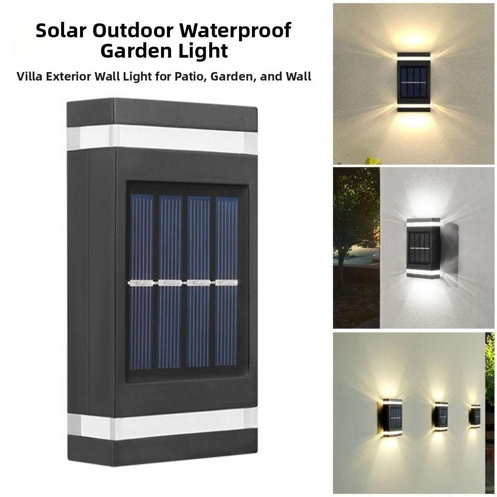 Super Bright Solar LED Light Waterproof Wall Mount Lamp Wall Washer Light  Interior Decoration
