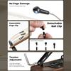 Adjustable Bookstand for Study and Cooking 360 Smooth Rotation Expandable Page Clip Heavy Duty Wood Base Mini Storage