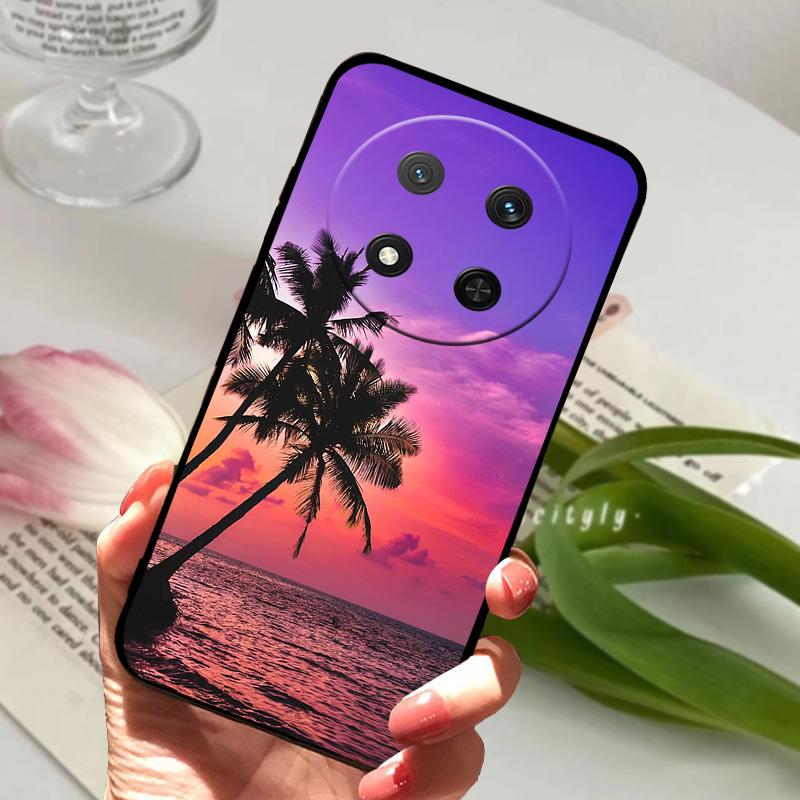 Mode Luxus Hülle Für Honor Magic7 Lite Capa X9c 5G Weiches Silikon TPU Handyhülle Für Honor X60 Pro Schutzstoßstange Fundas