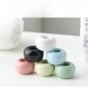 Ceramic Toothbrush Holder Standing Tooth Brush Cover Cap Stand Toothbrush Head Cover Bracket Fish Shape Bathroom Storage Rack