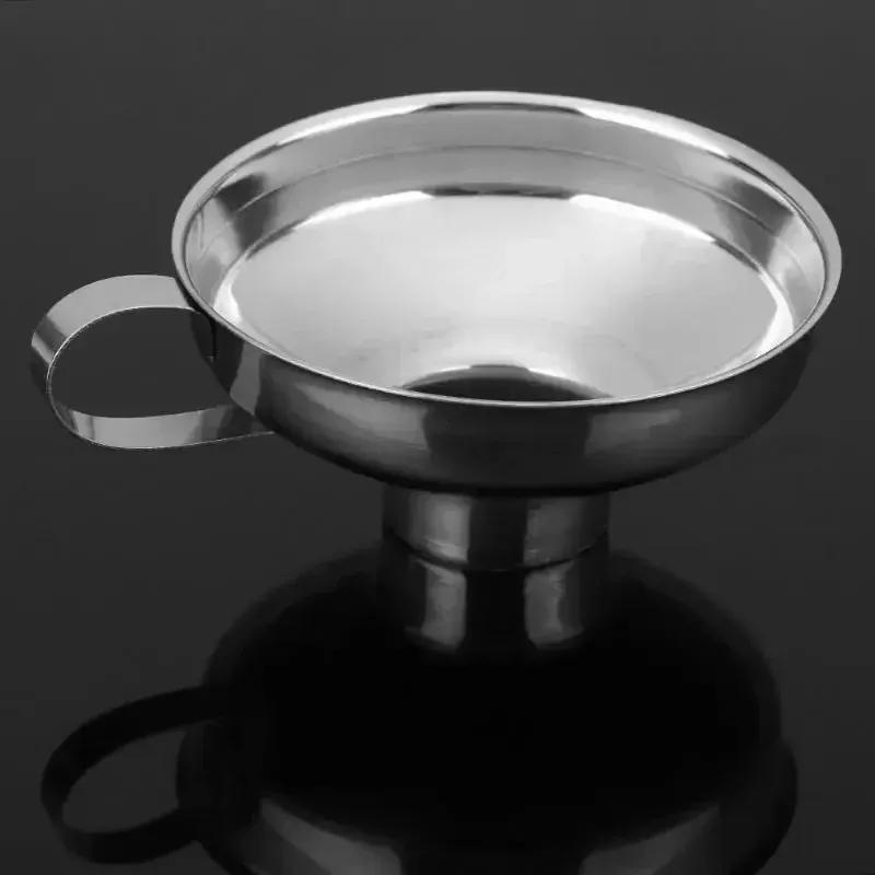 2025 Canning Funnel Stainless Steel Wide Mouth Canning Funnel Hopper Filter Leak Wide-Mouth Can for Oil Wine Kitchen Cooking Tools