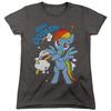 My Little Pony Womens T-Shirt Cooler Charcoal Tee Unisex T-Shirt