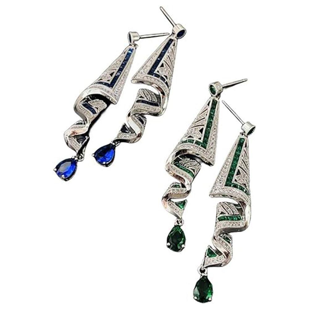 

Красивые темпераментные серьги из серебра 925 пробы с иглами, атласные серьги-гвоздики, серьги-подвески для женщин и девочек