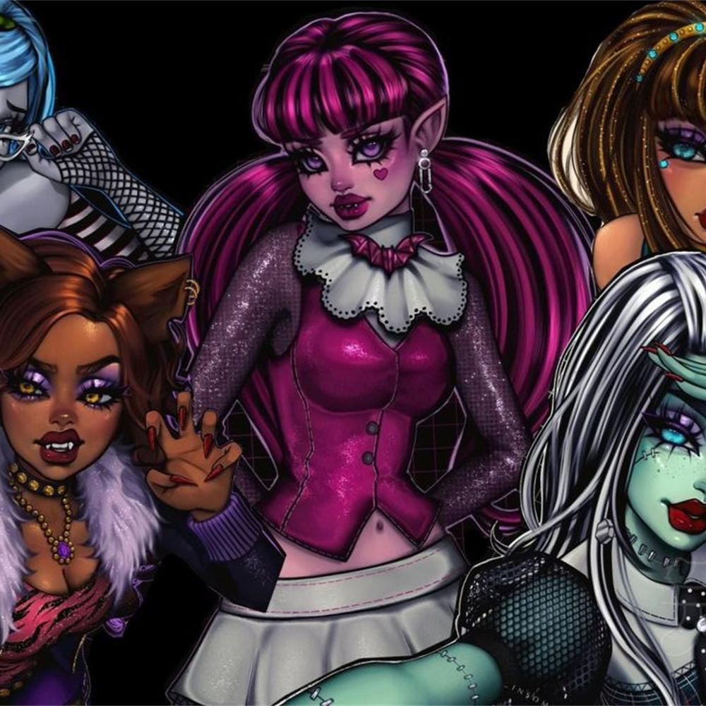 M-Monster H-High Cartoon Diamond Painting Kit Diamond Embroidery Cross Stitch Handmade Art Gift Crafts Home Decor Children Gift