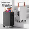 "2024 Anti-Scratch Wear-Resistant Trolley Suitcase with Password Lock and Universal Wheels for Men, Women & Students"