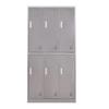 DXBG Stainless Steel Six-Door Employee Locker