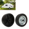 6 Inch Trailer Wheel 1200 Lbs Load Capacity Stable Swivel Caster Wheels For Trailer Jack Lawnmowers Utility Carts