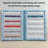 120/180 Colors Magnetic Fake Nails Tips Display Book Nail Polish Storage Book Nail Styles Showing Book With Fake Nails Tools