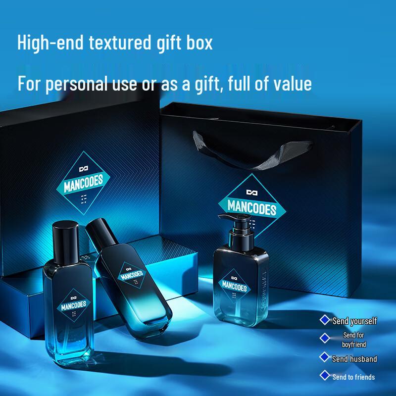 Zuoyanyouse Men's Micro Acid Purifying 3-Piece Skincare Set