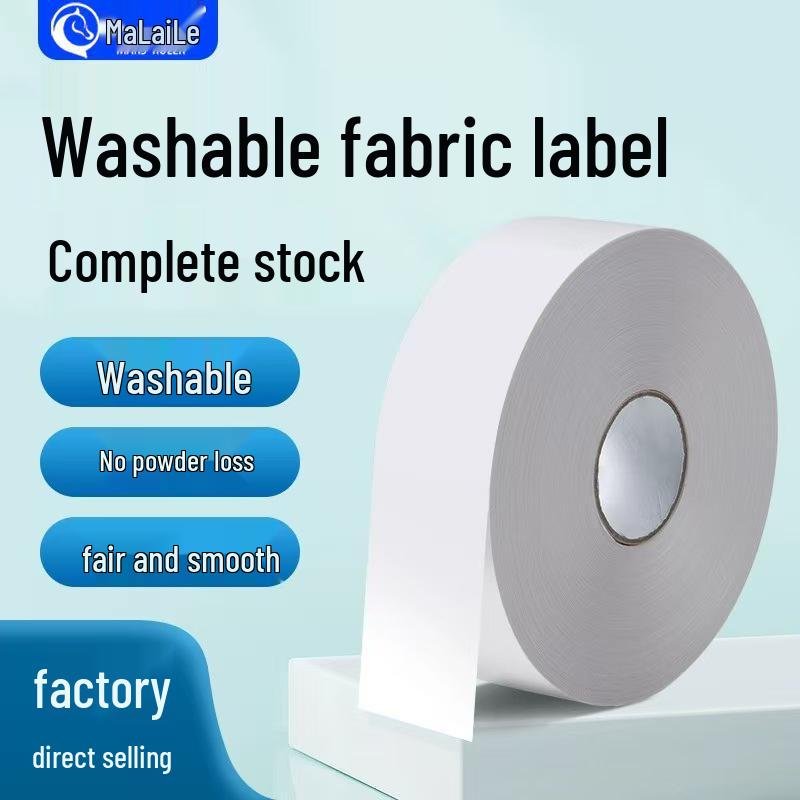 Tvättbar Nylonduk Skötselmärkning Kolbandsskrivare