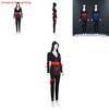 Disfraz de Cosplay de Ninja Femenino Adulto para Halloween con Mezcla de Poliéster para Actuación en Escenario