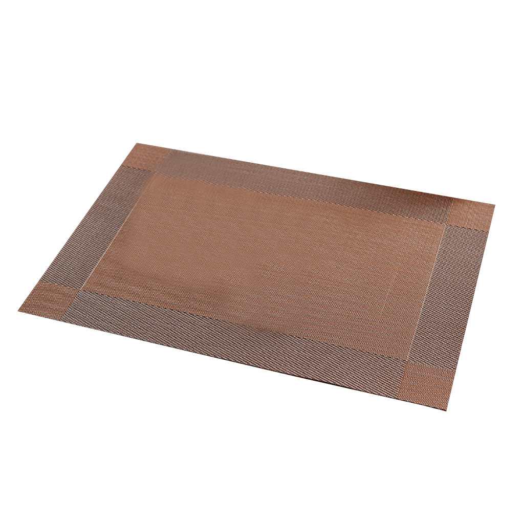 Buy PVC Placemat Kitchen Dinner Table Pad Heatresistant Place Mats