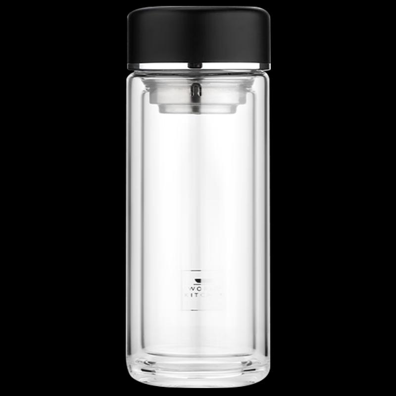 WORLD KITCHEN Portable Glass Tumbler 280ml