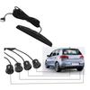 High Quality 4 Sensors LED Backlight Display Reverse Backup Radars Monitor System Parking Reverse Sensor Car Accessories