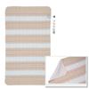 KODEN Electric Floor 140 X 80 Orange Border Slide Temperature Dust Mite Blanket, Mattress, Cm, Stripe, Washable, Control, Repellent, VWS551H-DYK
