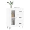 VidaXL Buffet White 69.5x34x90 Cm Engineered Wood 828036