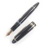 Excellent MONTBLANC fountain pen Meisterstück 146 Cap type Black gold 14K mens Used