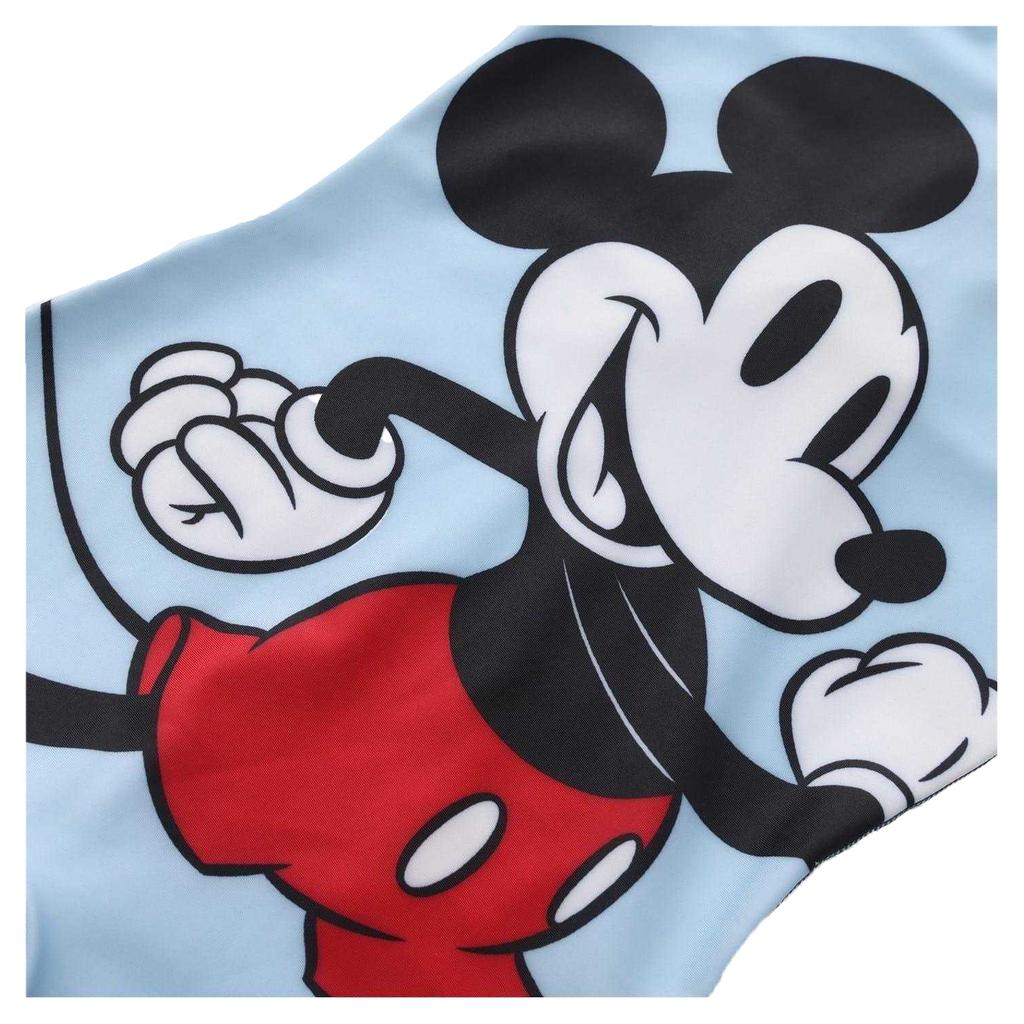 Disney Childrens/Kids Mickey Mouse Contrast Sleeves One Piece Swimsuit