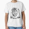 Sketchy Lion Classic T-Shirt T-Shirt Made In US/AUS Size S-2XL Unisex T-Shirt