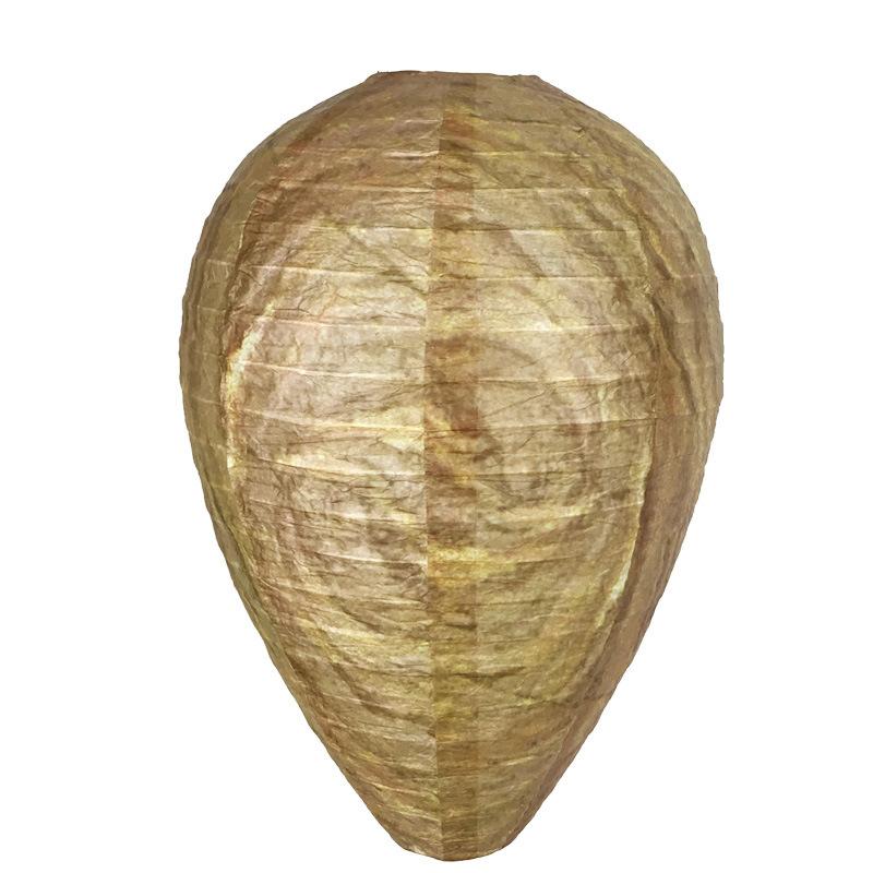 

1 шт. Осиное гнездо-приманка, натуральный репеллент от осы, подвесные куртки, сдерживающие осу, шершень, искусственное осиное гнездо, пчелиное гнездо для дома, сада, патио на открытом воздухе 1pc regular colour